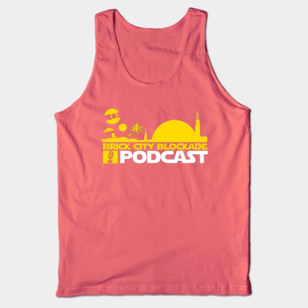 The Brick City Blockade Podcast Tank Top by brickcityblockade